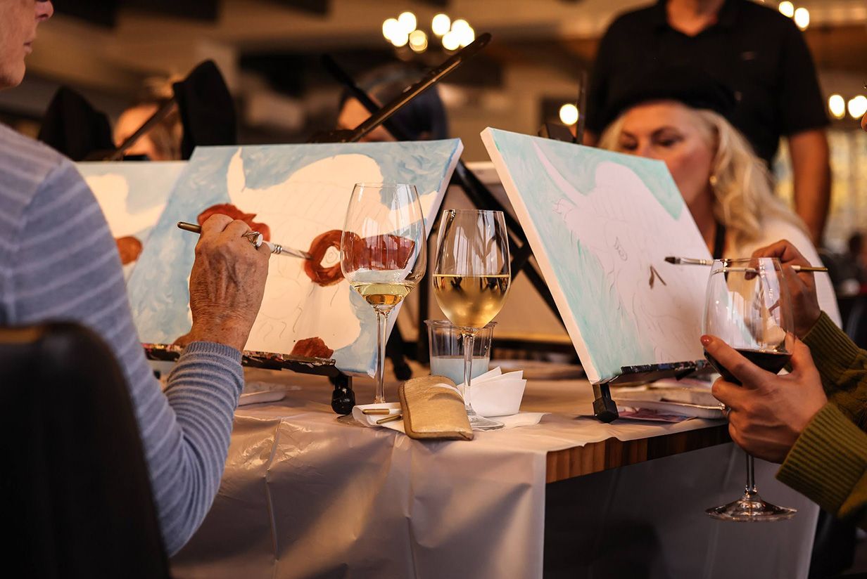 Paint & Sip at Gray Monk