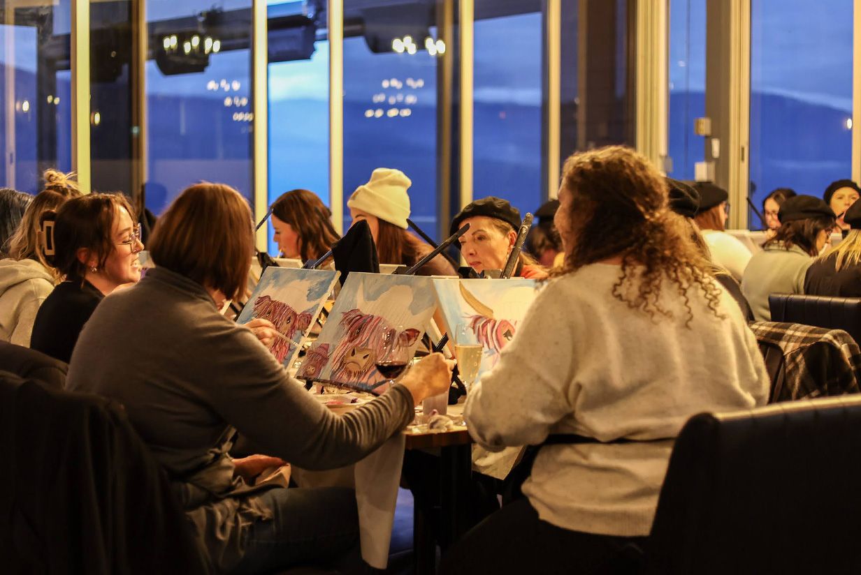 Paint & Sip at Gray Monk