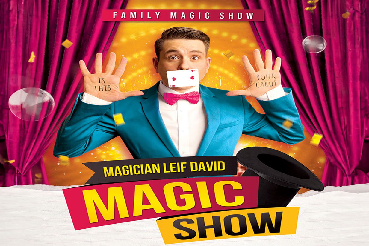 Magician Leif David Stage Show