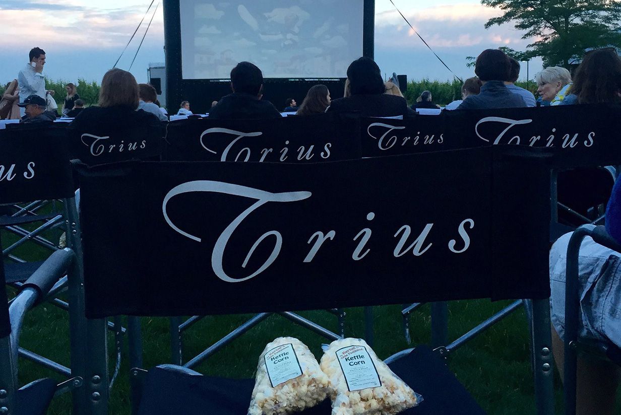 Trius Sparkling Presents: Movie Night in the Vineyard