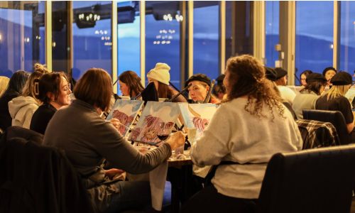Paint &amp; Sip at Gray Monk