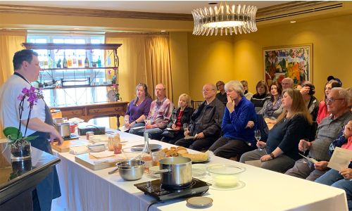 Cooking Demo with Chef Parsons